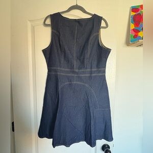 Denim Sleeveless Dress
